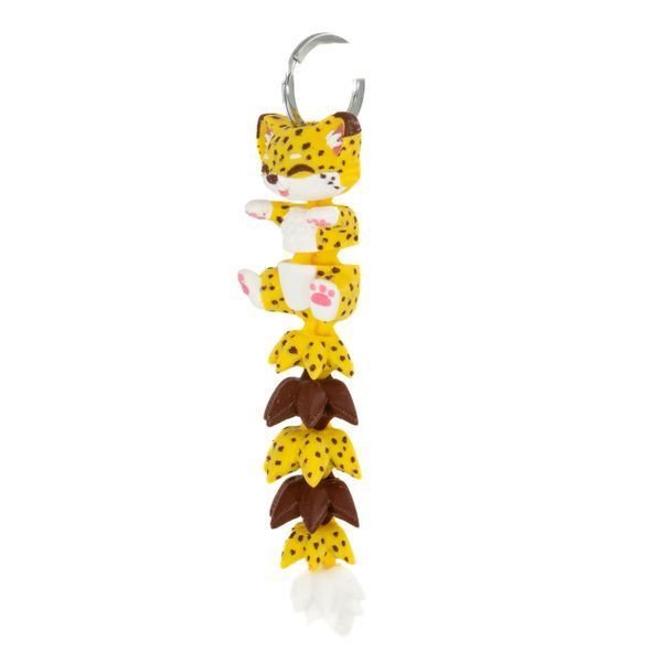Flexi Cheetah Long Tail/ Гепард Хвостик Keychain &mdash; 3D-друкована фігурка/іграшка та брелок 05077100 фото