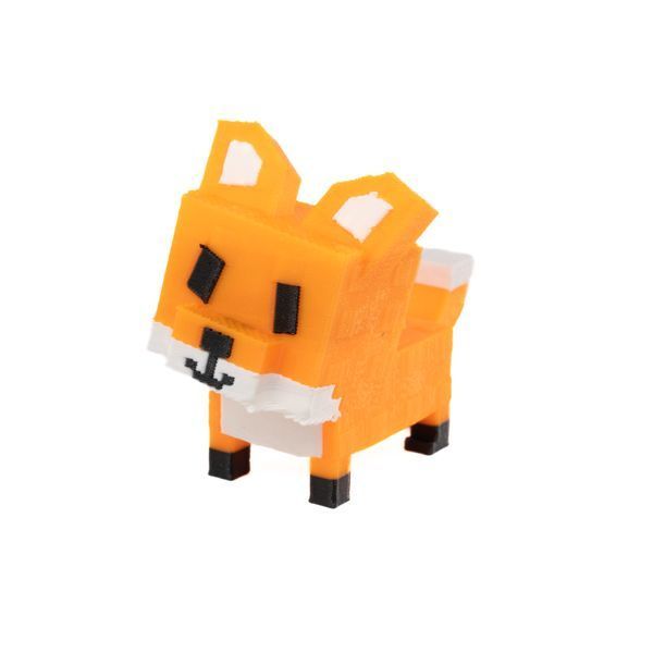 Roblox Fox / Роблокс Лисиця GaG &mdash; 3D-друкована фігурка/іграшка та брелок 02002000 фото