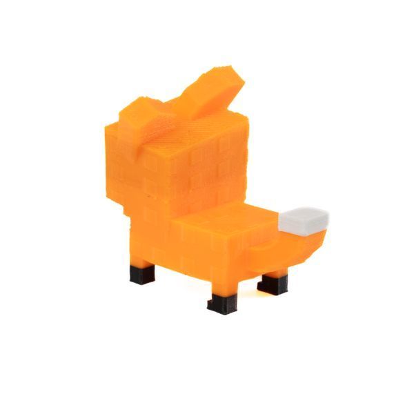 Roblox Fox / Роблокс Лисиця GaG &mdash; 3D-друкована фігурка/іграшка та брелок 02002000 фото