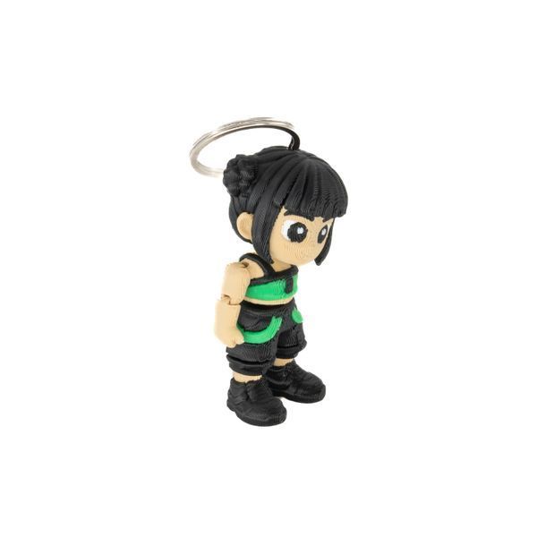 Hero K-pop Zoe / Героїня Зоя Keychain &mdash; 3D-друкована фігурка/іграшка та брелок 04040100 фото